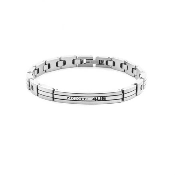 Bracciale 4US: Cesare Paciotti Uomo in Acciaio 4UBR8452 - 4UBR8452